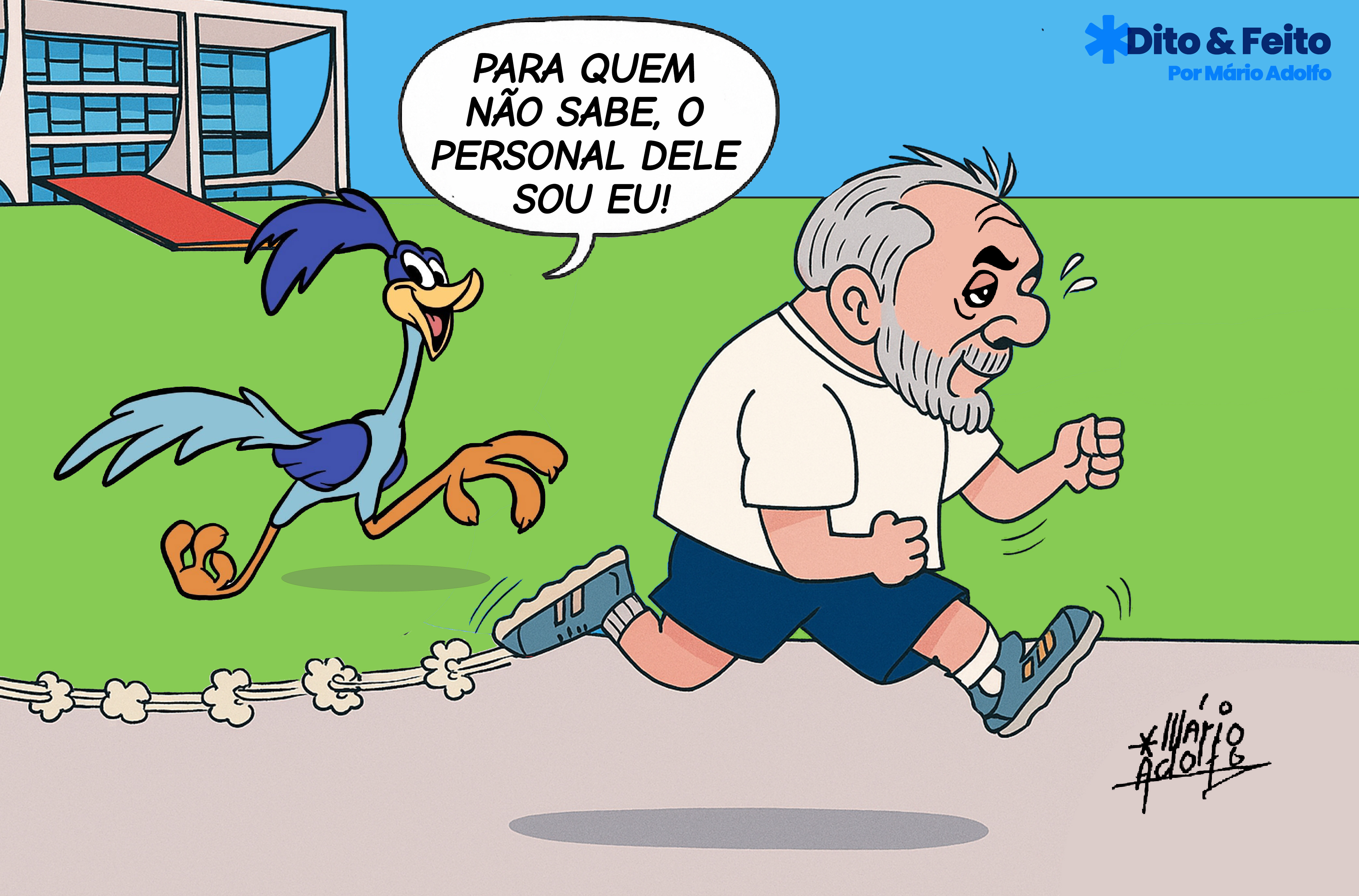 Dito & Feito: “AQUI NÃO TEM MOTOCIATA, TEM CAMINHADA!"