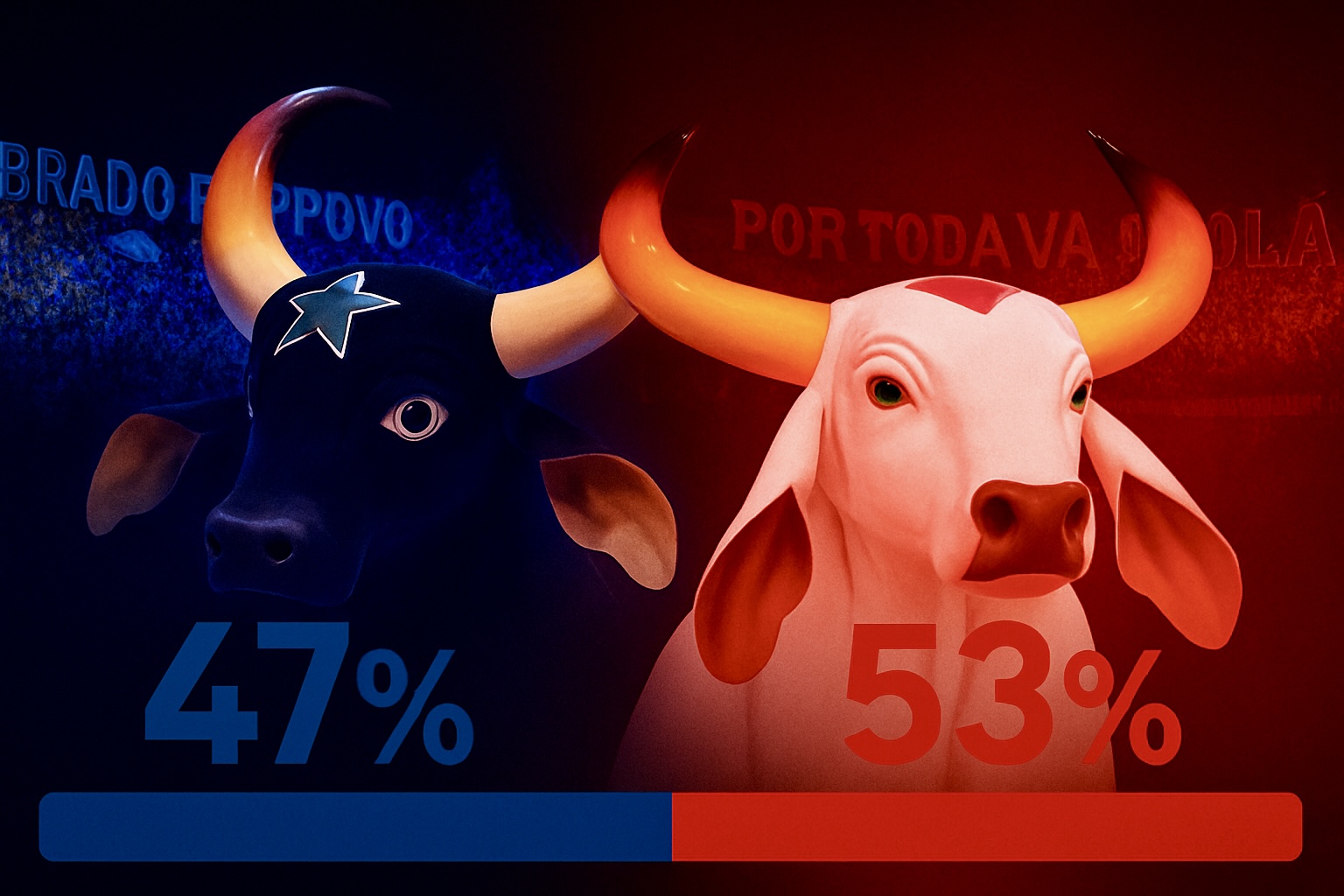 Festival de Parintins: Torcida encarnada é maior que a azulada em Manaus, diz pesquisa