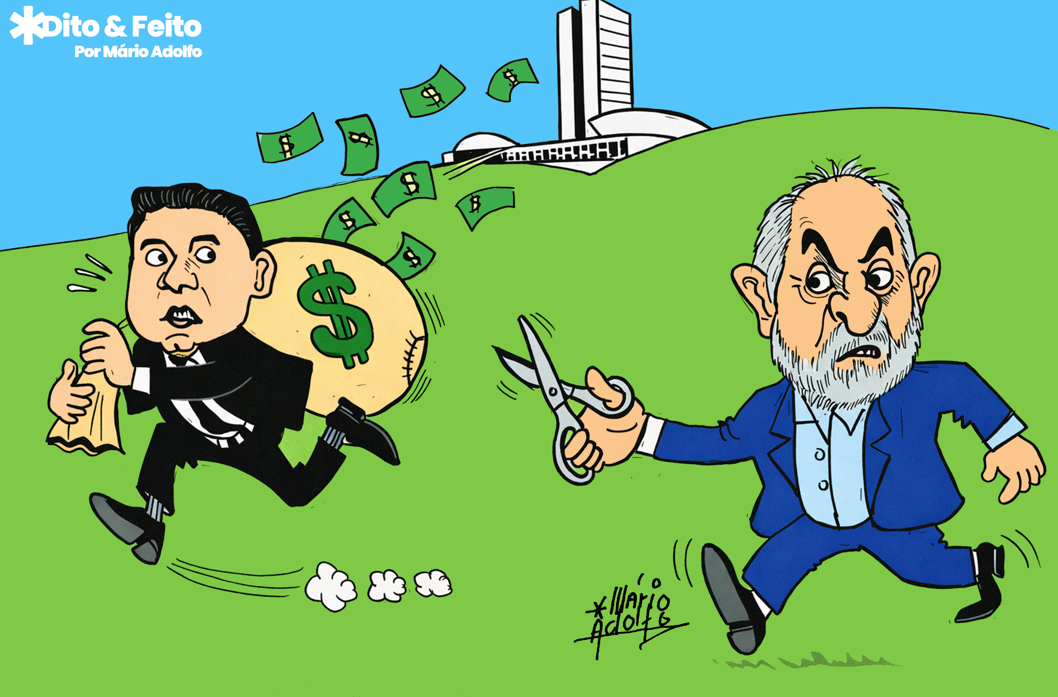Dito & Feito: ACABOU A MAMATA – Lula veta R$ 400 milhões em emendas parlamentares