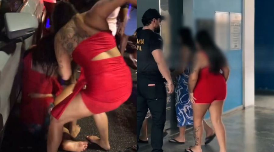 Vídeos: Ciúmes entre amigas causou briga em adega em Manaus;  uma está em coma e três foram presas