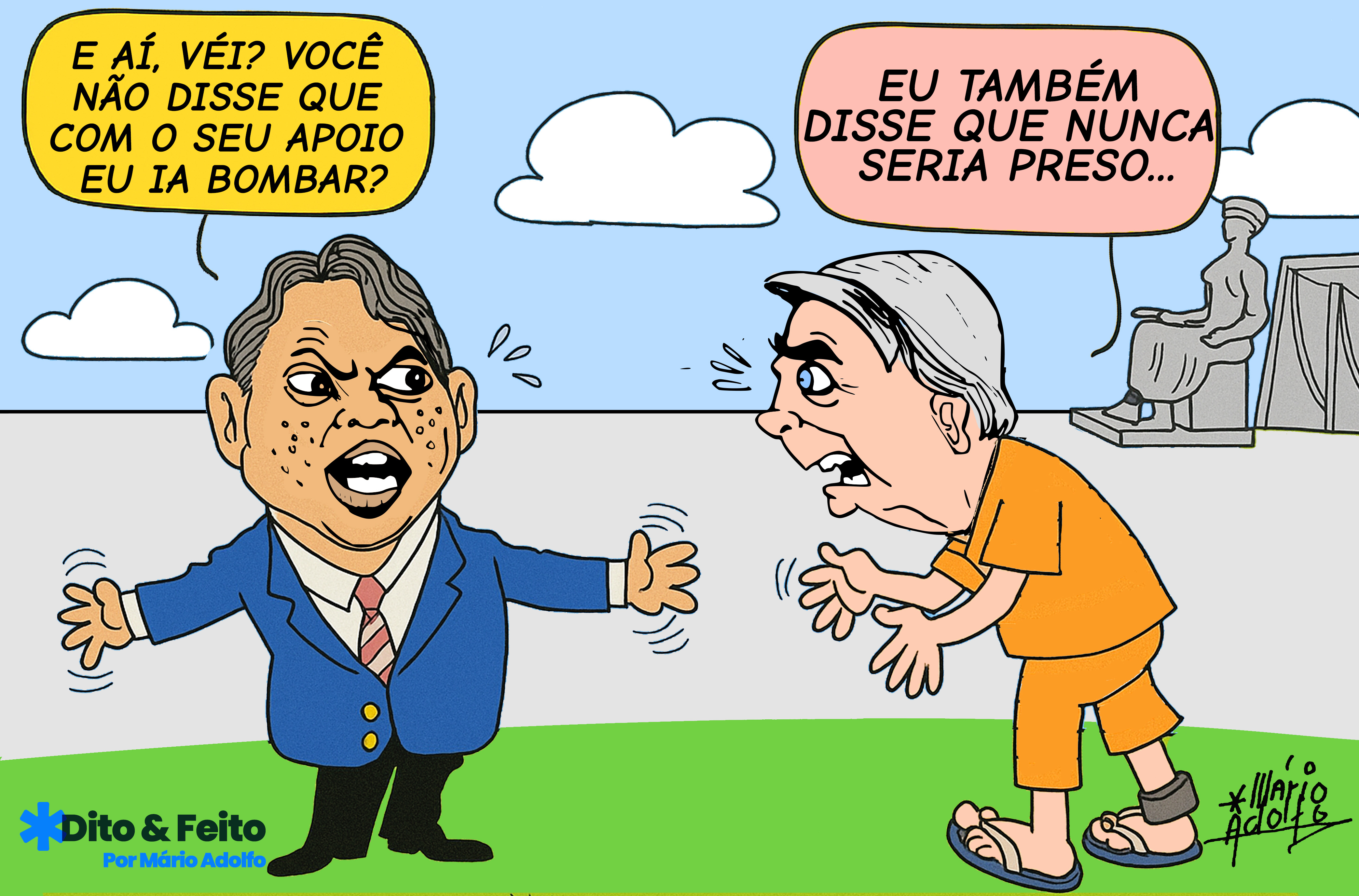 Dito & Feito: A DIREITONA  REJEITADA