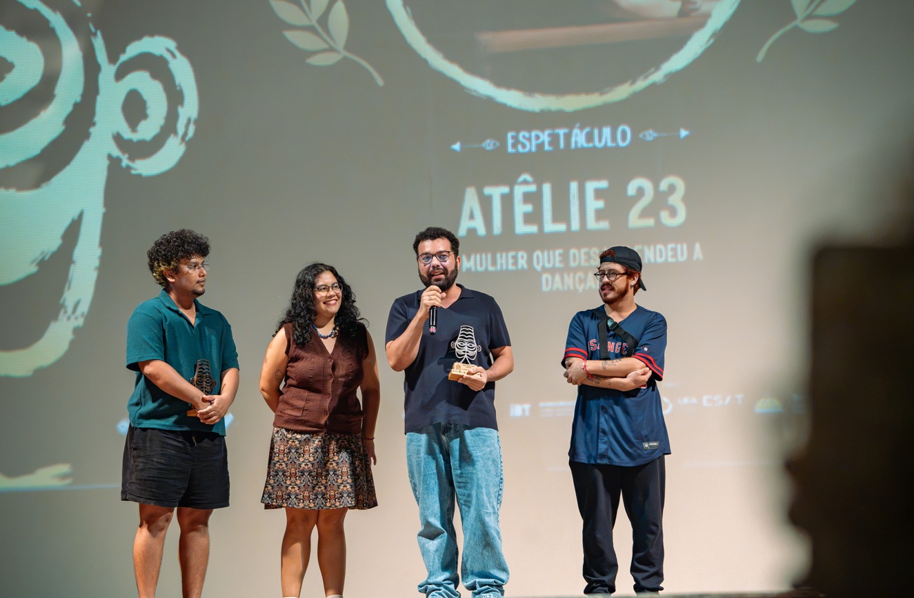 Ateliê 23 conquista prêmio de Melhor Espetáculo no Festival de Teatro da Amazônia