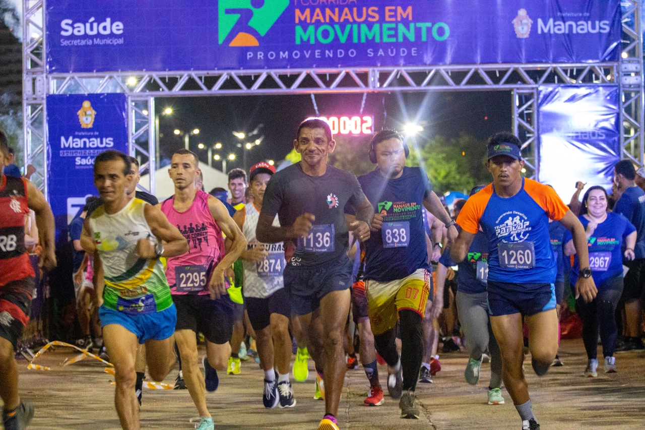 Corrida de Rua Manaus em Movimento será realizada no dia 16/4