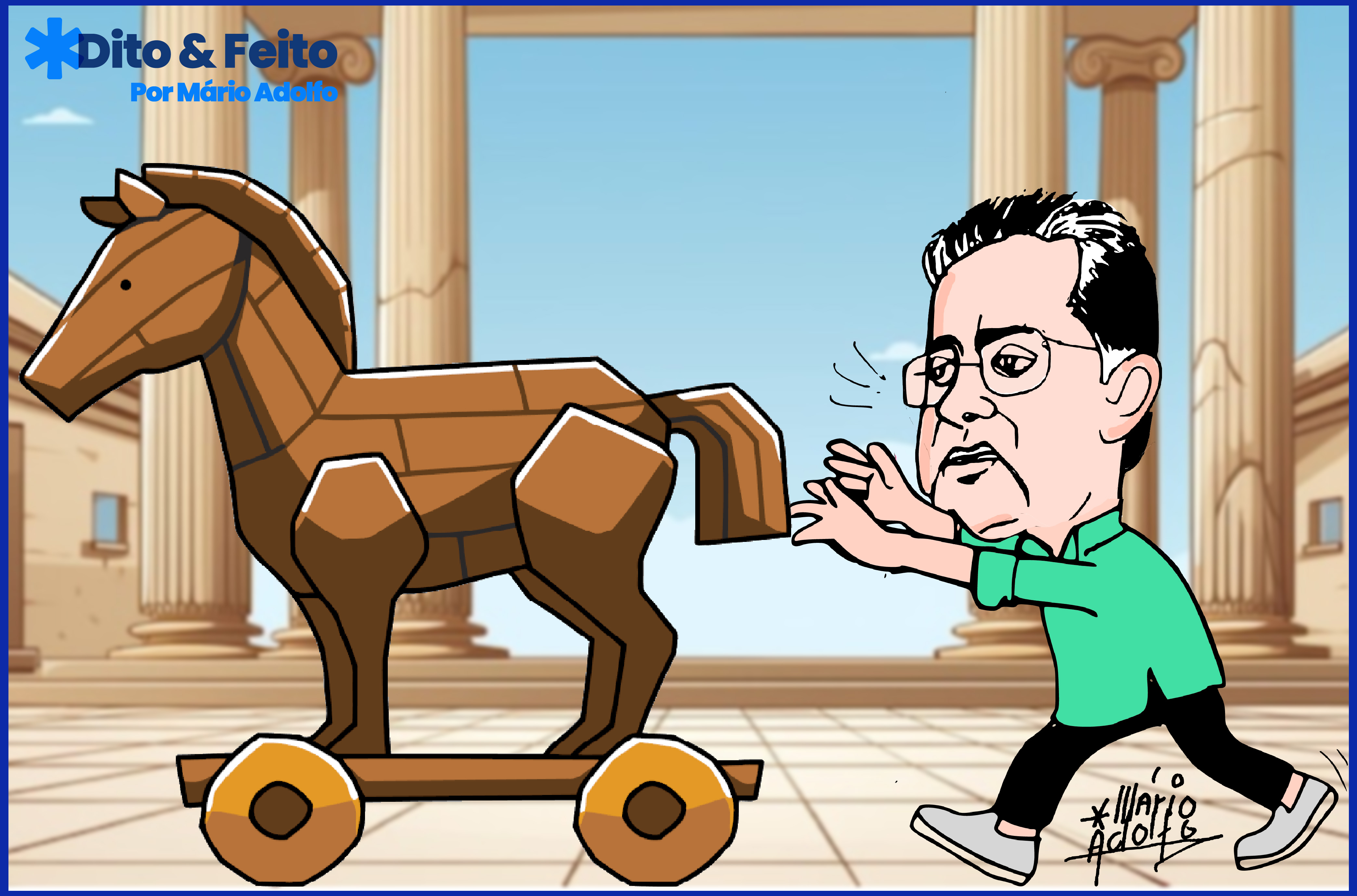 Dito & Feito -  David Almeida promete cumprir o mandato até o fim e não concorrer ao Governo do Estado em 2026