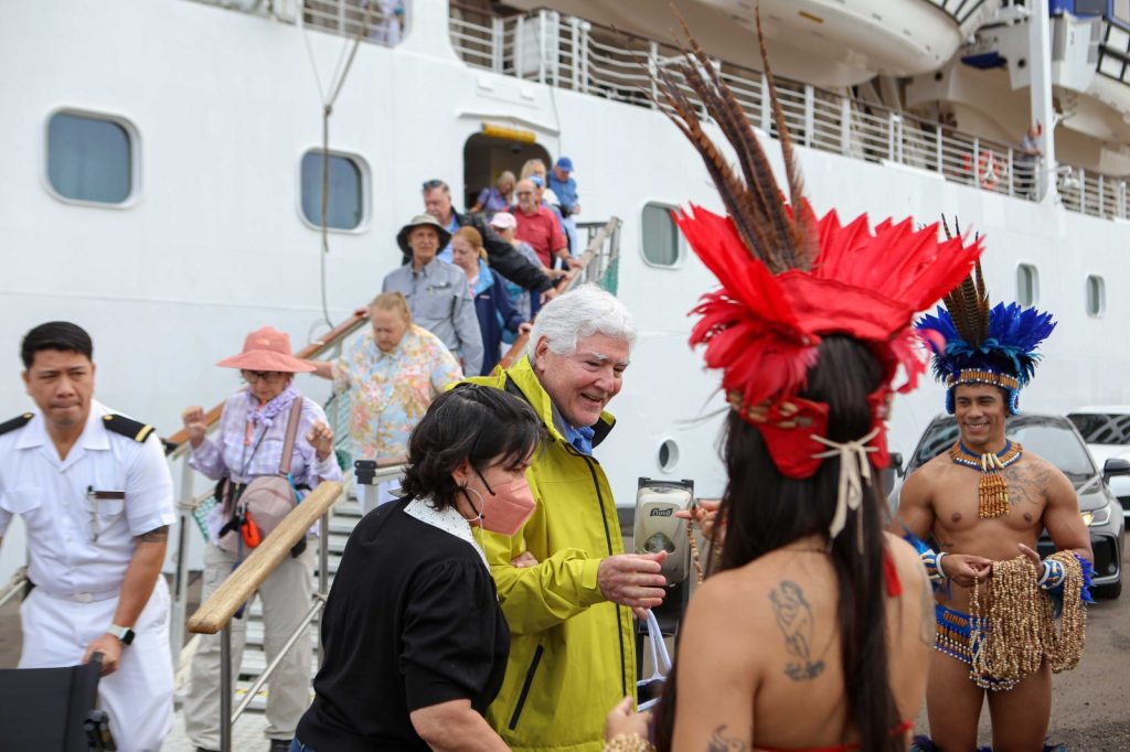 Temporada de cruzeiros: 1º navio do ano chegará ao AM com mais de 980 turistas