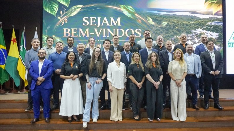 Comitiva de empresários chineses visita Manaus para avaliar oportunidades na Zona Franca