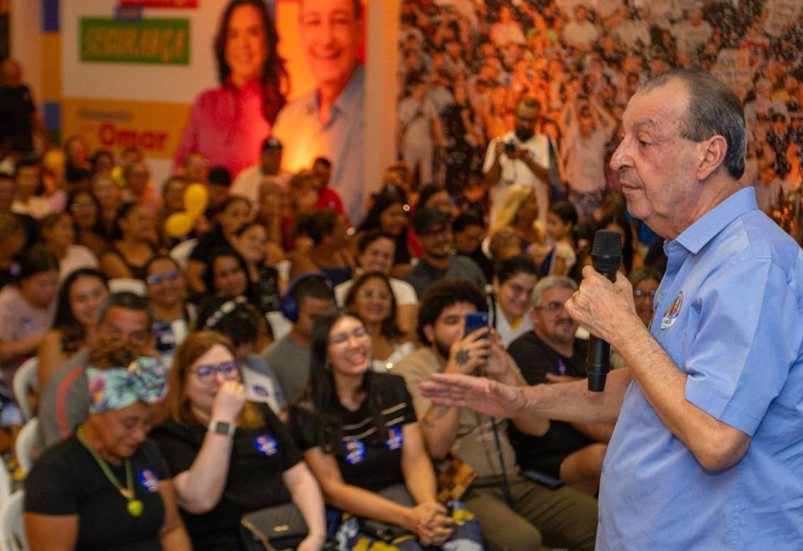 Omar Aziz aparece na liderança em nova pesquisa para o Governo do AM