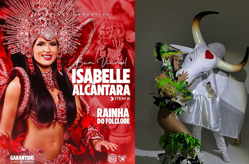 Cria da Baixa: conheça Isabelle Alcântara, a nova Rainha do Folclore do Garantido