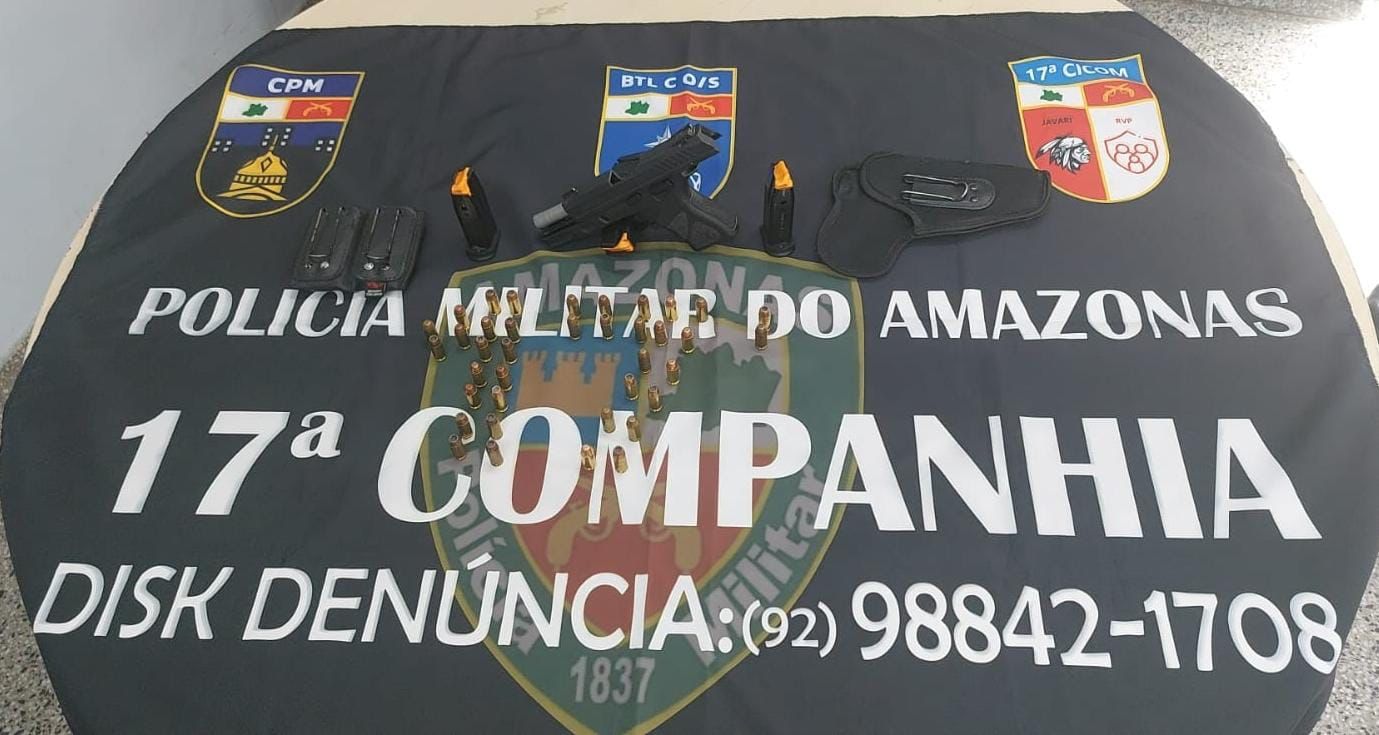 Sete armas de fogo são apreendidas durante no AM