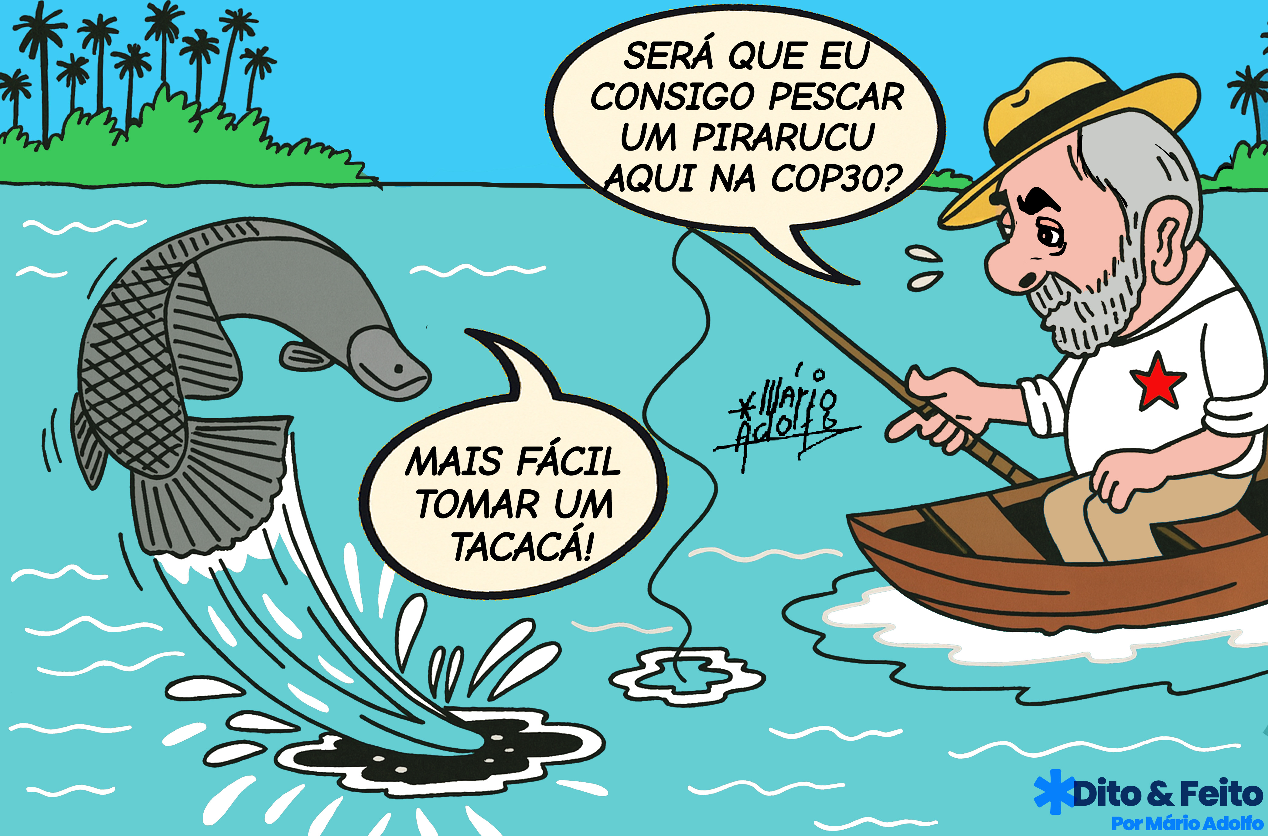 Dito & Feito: NÃO VAI SER A COP DO LUXO. É A COP DA VERDADE