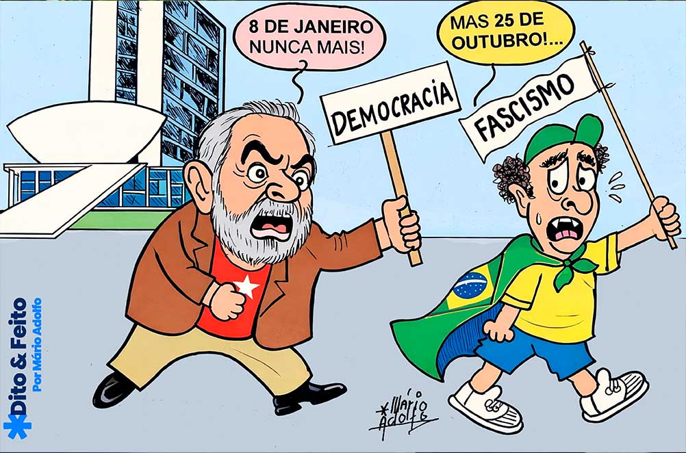 “Neste País não tem mais lugar pra facistas!”