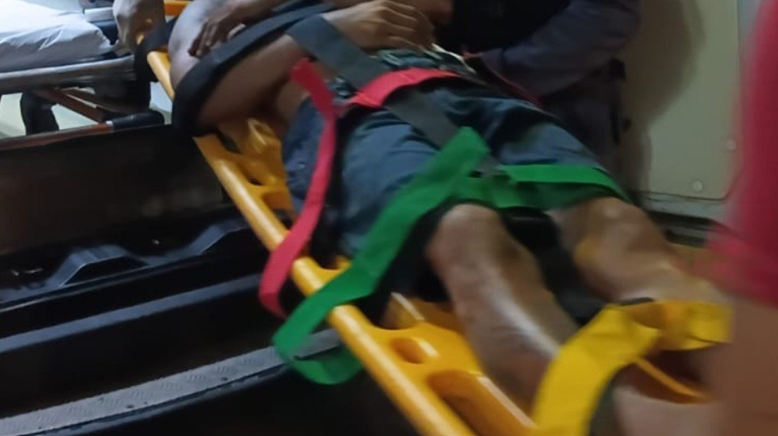Homem é espancado e procura ajuda em comércio na zona Leste de Manaus