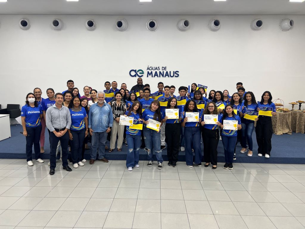 Águas de Manaus seleciona estudantes para projeto Pioneiros
