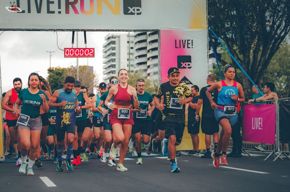 LIVE! RUN XP Manaus reúne 1,5 mil corredores em provas de 5 km e 10 km
