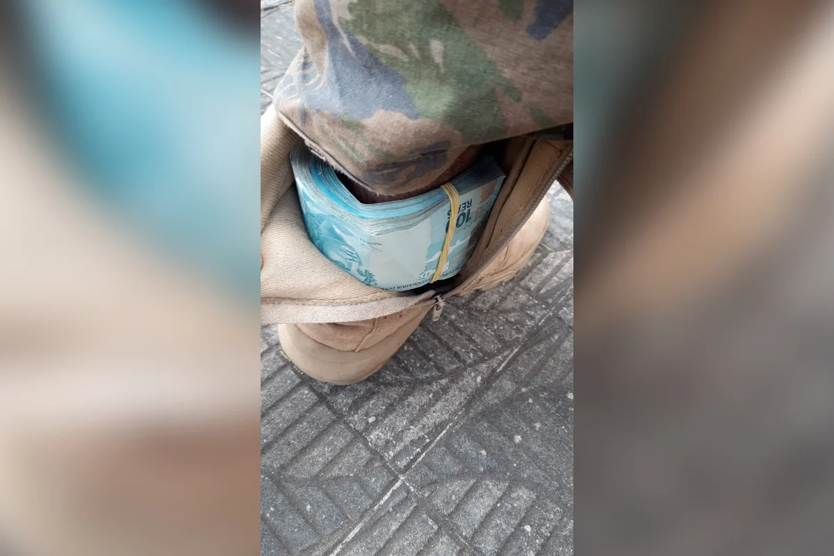 Cabos eleitorais são presos com R$ 30 mil dentro de meias em Roraima