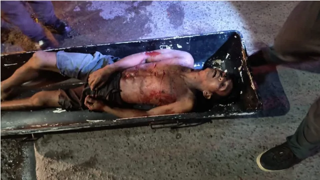 Cenas fortes: Homem é achado com faca cravada no nariz e bilhete em Manaus