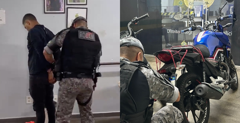 Motorista de app é preso após cancelar corrida para ficar com encomenda no Educandos