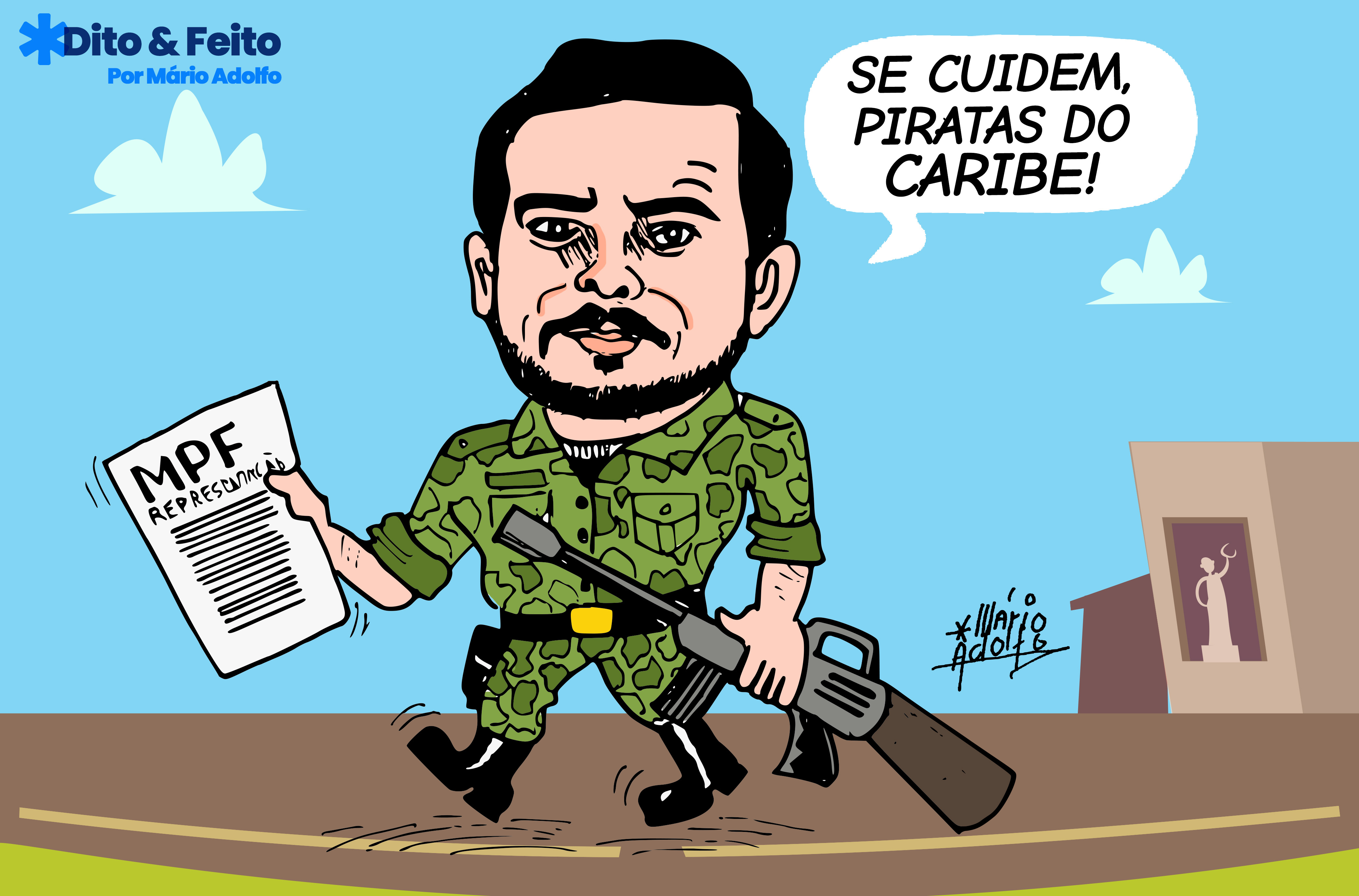 Dito & Feito - Alberto Neto aproveita para aparecer já de olho nas próximas eleições