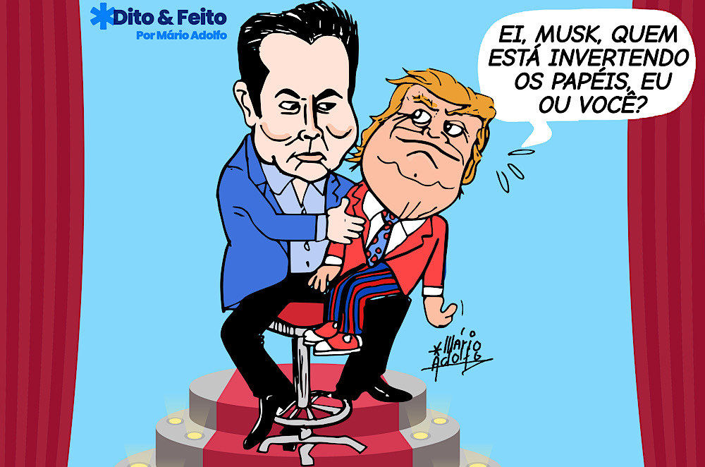 Dito & Feito - GUERRA FISCAL – Além de mentir muito no primeiro  discurso, Trump ameaça o Brasil