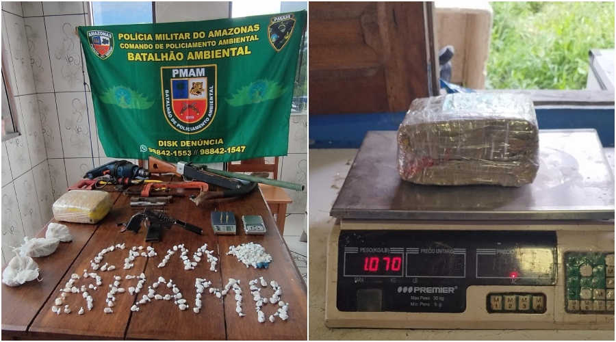 Oficina de fabricação de arma caseira é desarticulada no AM