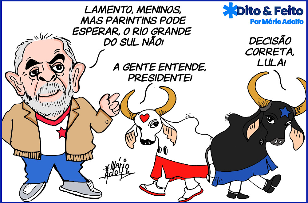 Dito & Feito - Lula abriu mão de ir a Parintins por uma boa causa