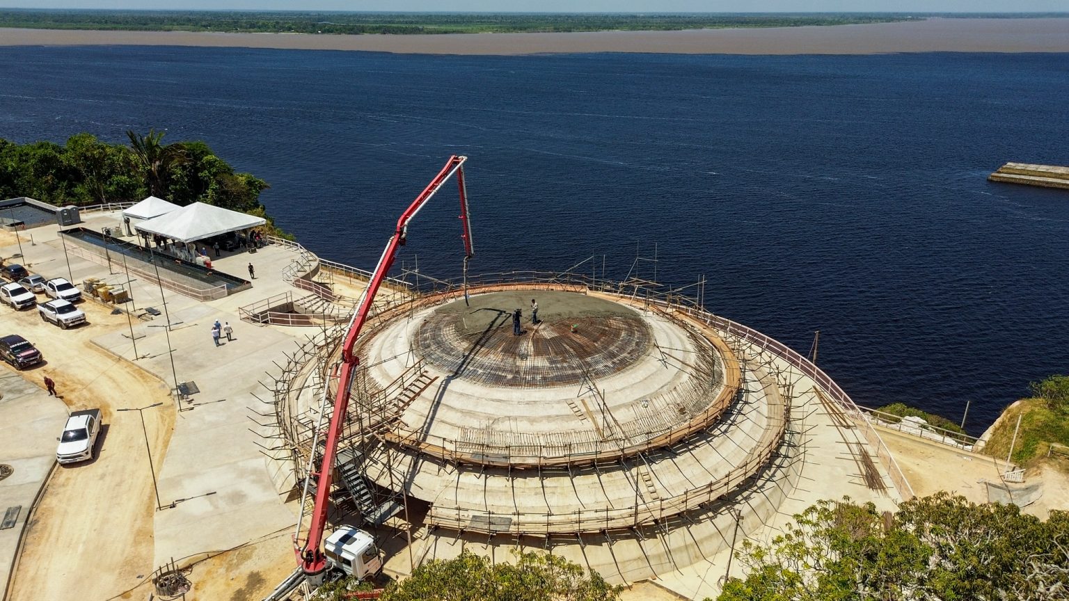 Obras do parque Encontro das Águas alcançam 70% de execução e serão concluídas em dezembro