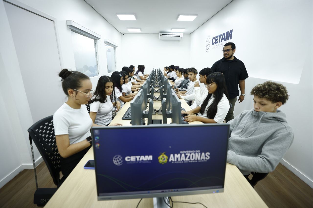 Cetam inaugura sétima escola em Manaus e lança edital para cursos presenciais