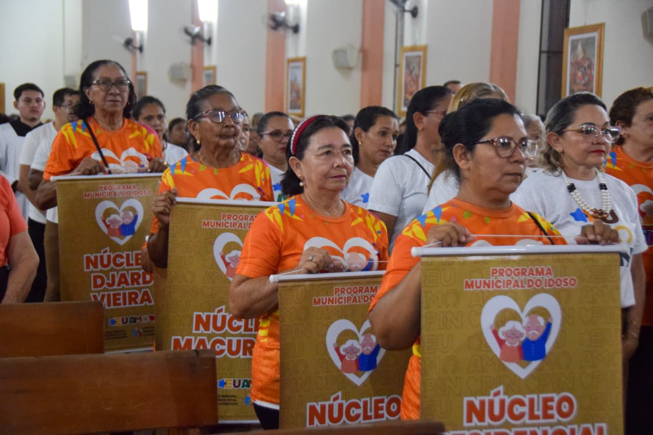 Prefeitura de Parintins inicia Semana do Idoso com Missa em Ação de Graças