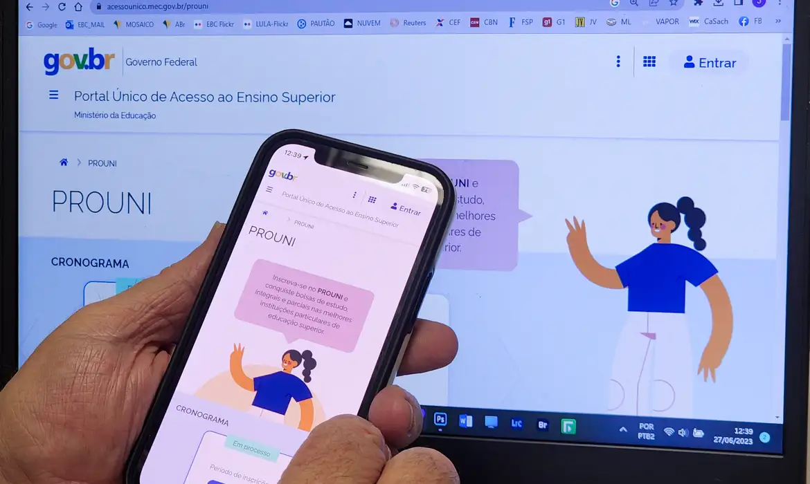 Prouni 2026: inscrições para o 1º semestre começam nesta segunda