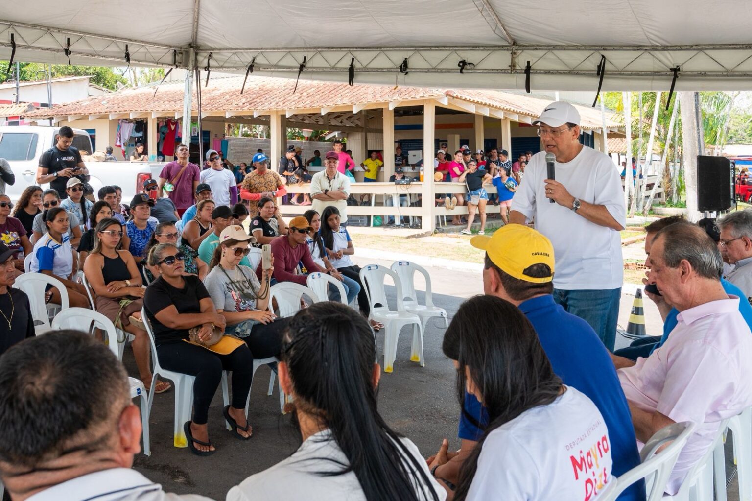 Eduardo Braga visita obras de em Parintins que ampliam acesso a comunidades rurais