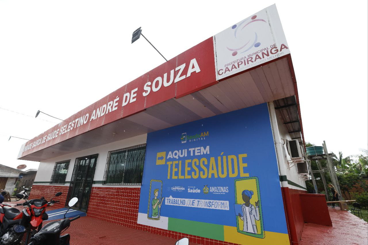 Governo do Amazonas inaugura Telessaúde em Caapiranga