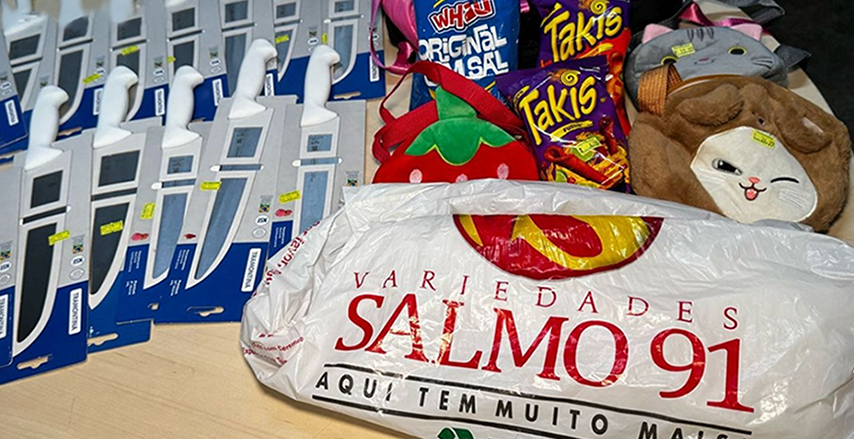 Venezuelana é presa por furtar produtos de loja no bairro Parque 10