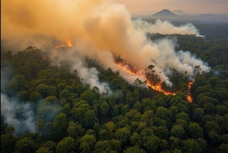 Amazonas registra redução de 93% nas queimadas no mês de julho, diz Inpe