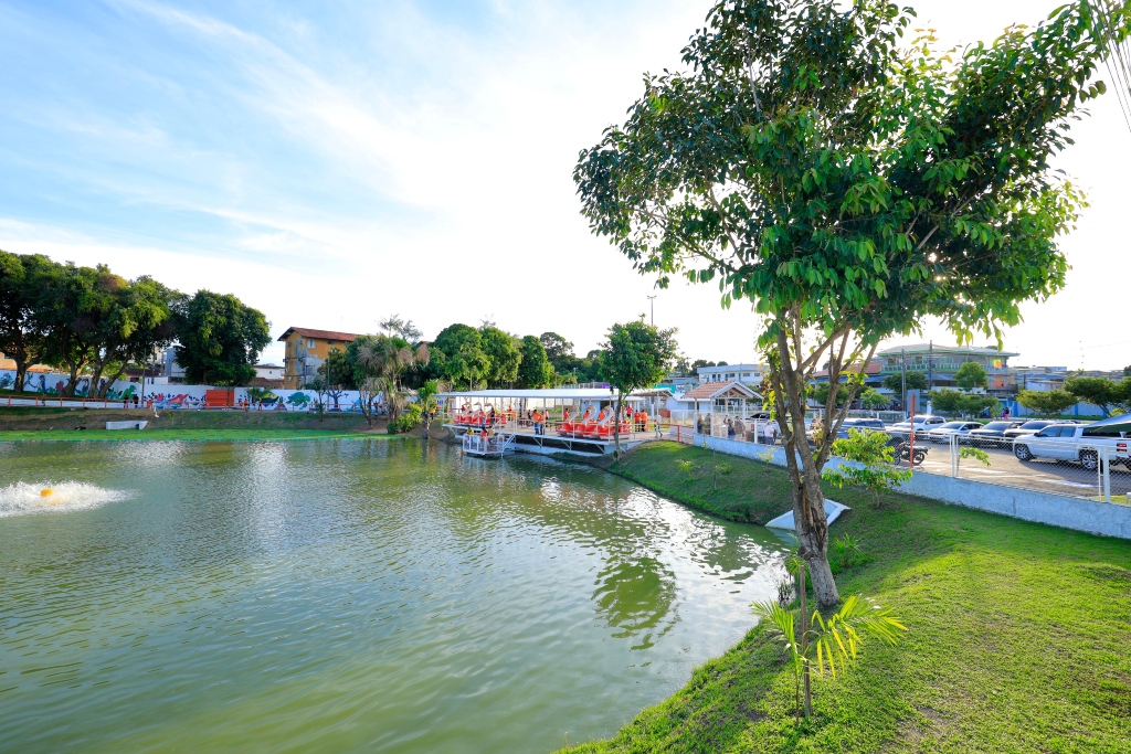 Lagoa do Bombeamento terá primeiro pedalinho público de Manaus
