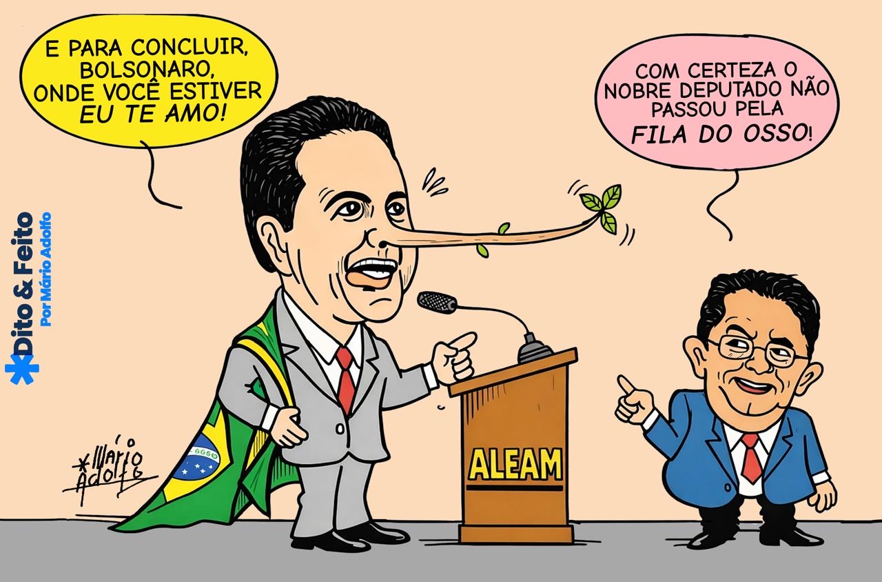 Dito & Feito: ENTÃO,  DEPUTADO, O SENHOR PENSA QUE ESTÁ ENGANANDO QUEM?