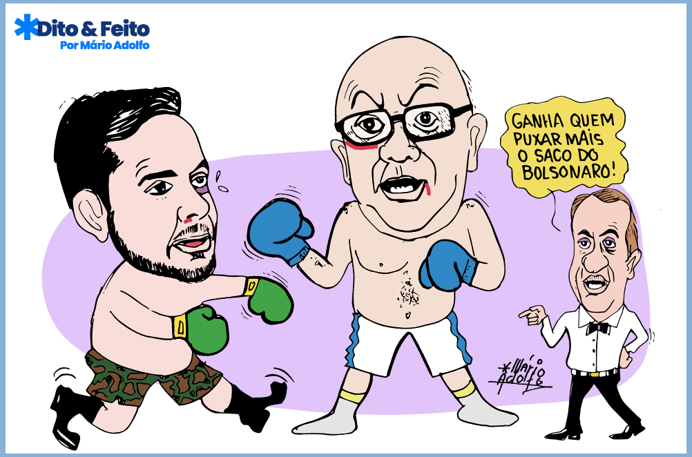 Dito & Feito: racha no quartel bolsonarista