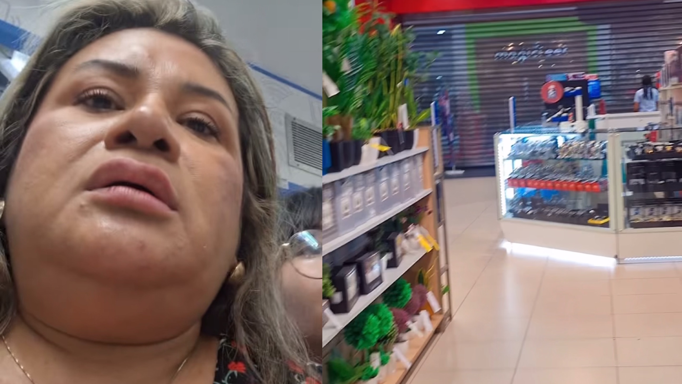 Mãe de Isabelle Nogueira, Jaque fica 'presa' no Manauara durante tiroteio; veja