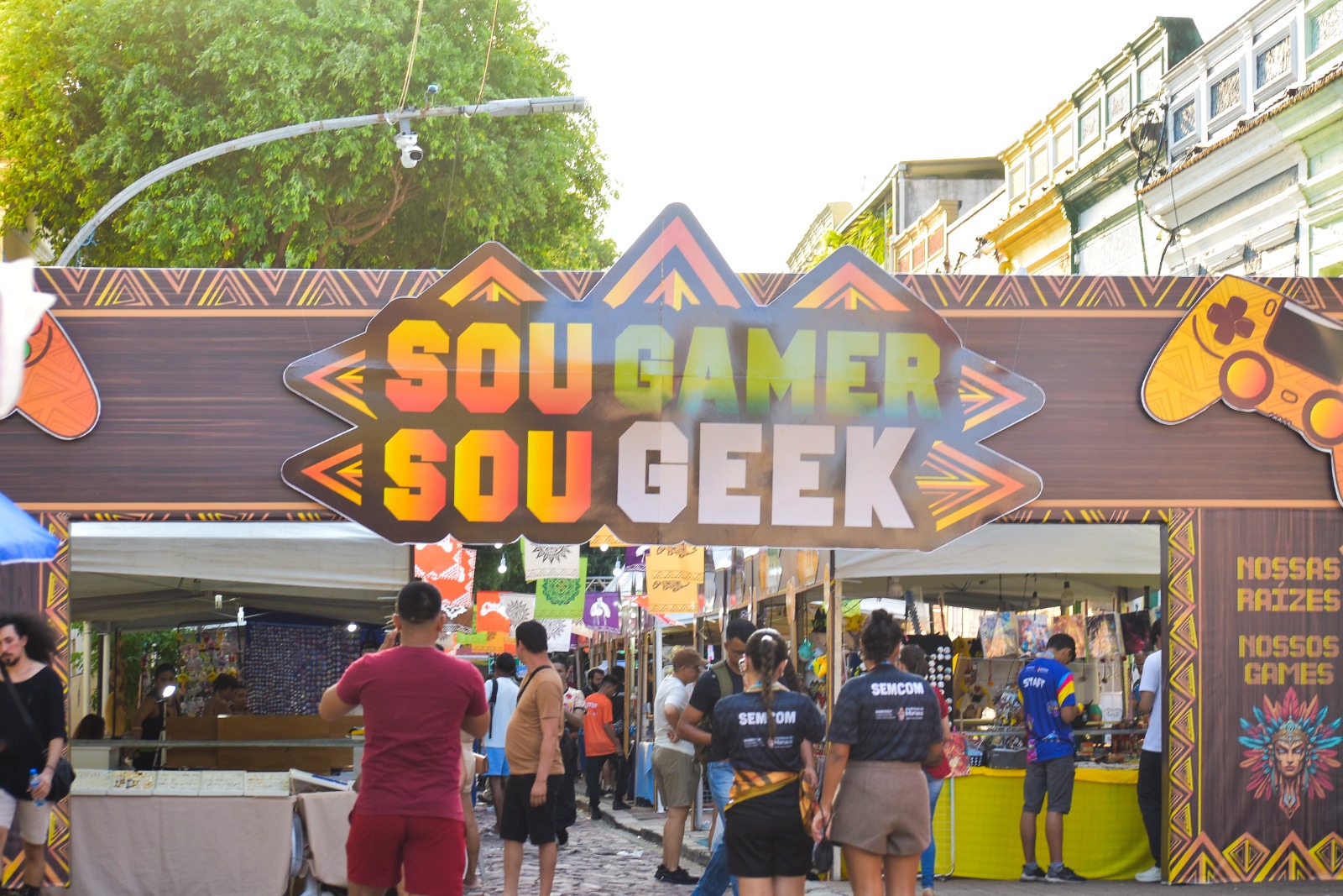 ‘SouManaus 2026’ movimenta o centro histórico com games, tecnologia e cultura geek