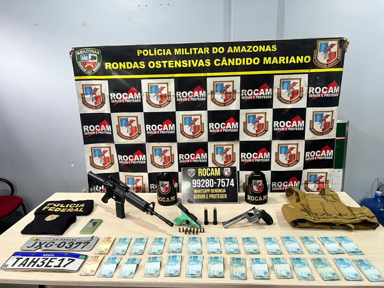 Suspeito de envolvimento em roubo é preso e R$ 28 mil é recuperado de assalto