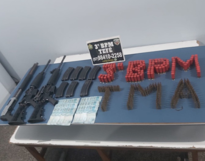 Pirata de rio é preso com armas de grosso calibre no AM