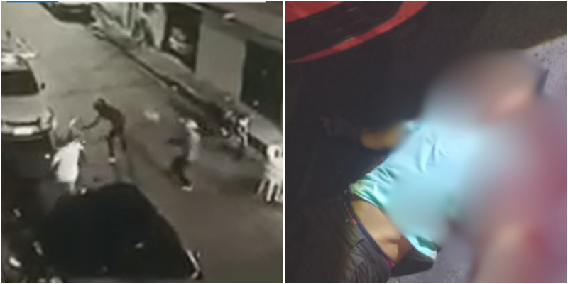 Vídeo: homem é morto a tiros em frente a bar na Compensa