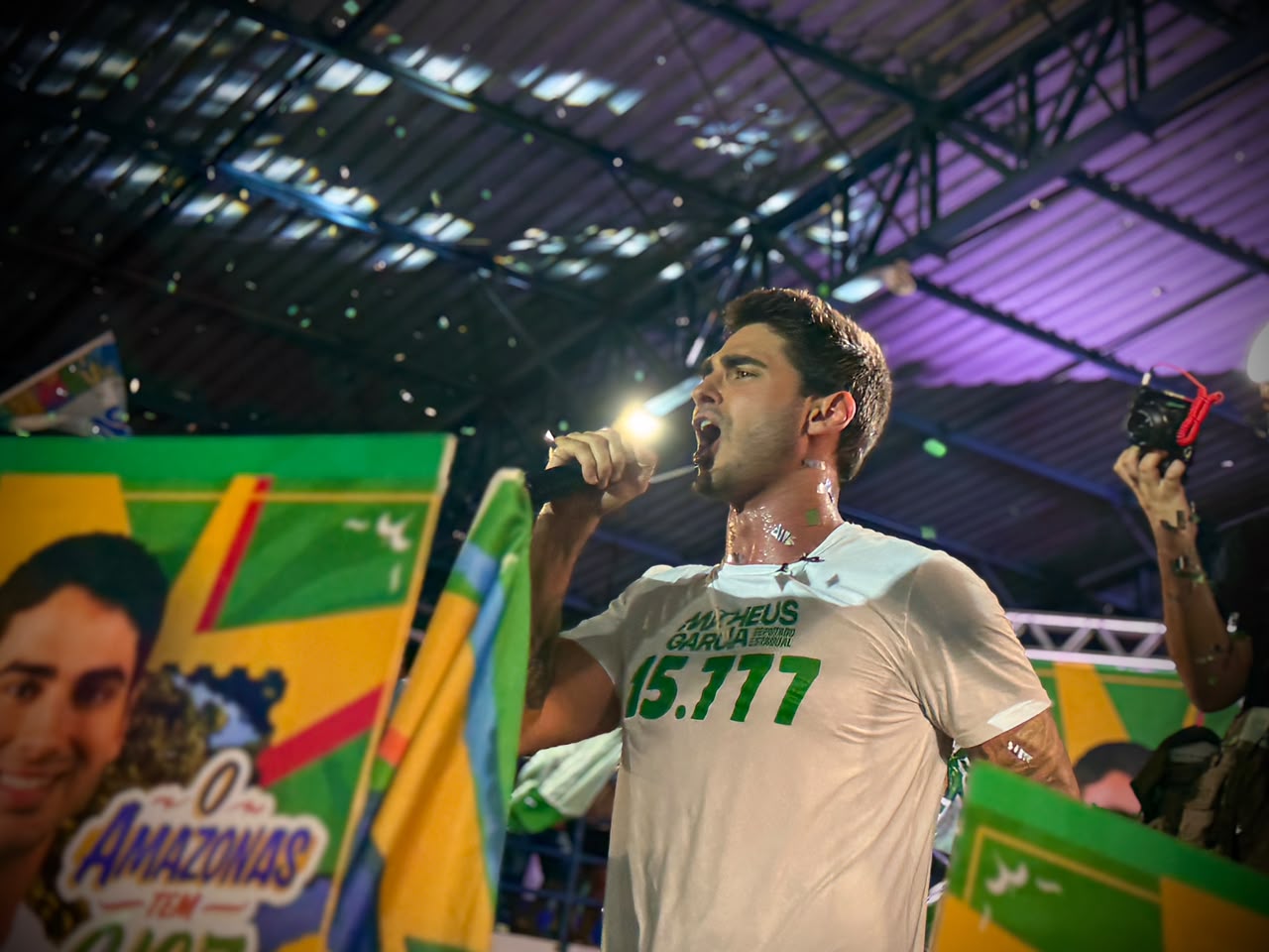 Matheus Garcia lança campanha com defesa da  retomada de políticas públicas no AM