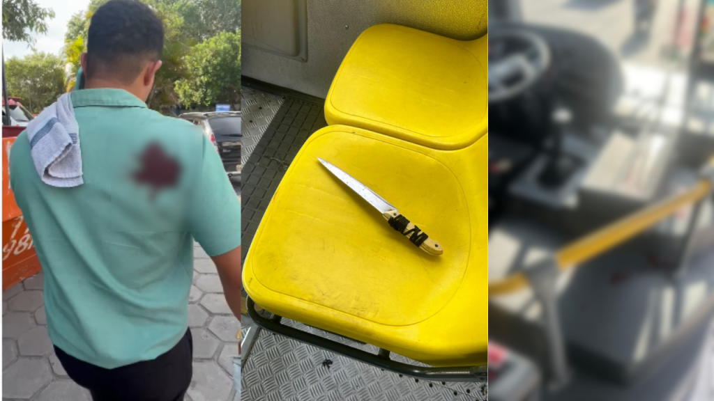 Motorista é esfaqueado durante assalto na linha 678