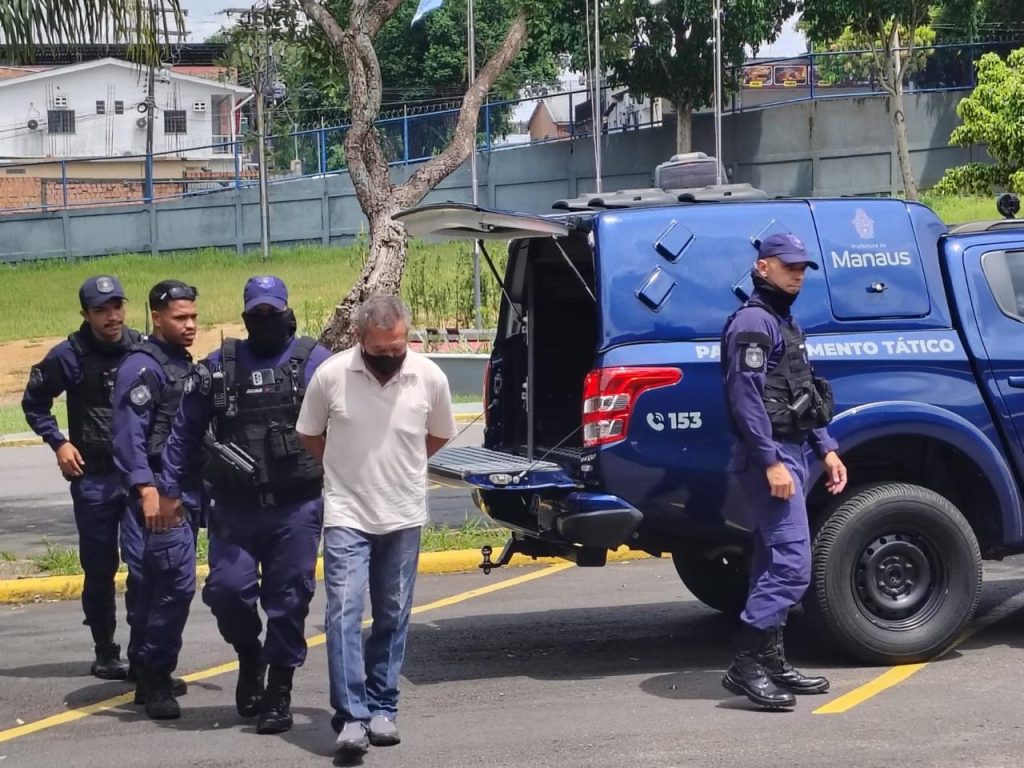 Idoso, foragido pelo crime de estupro, é preso no Centro de Manaus