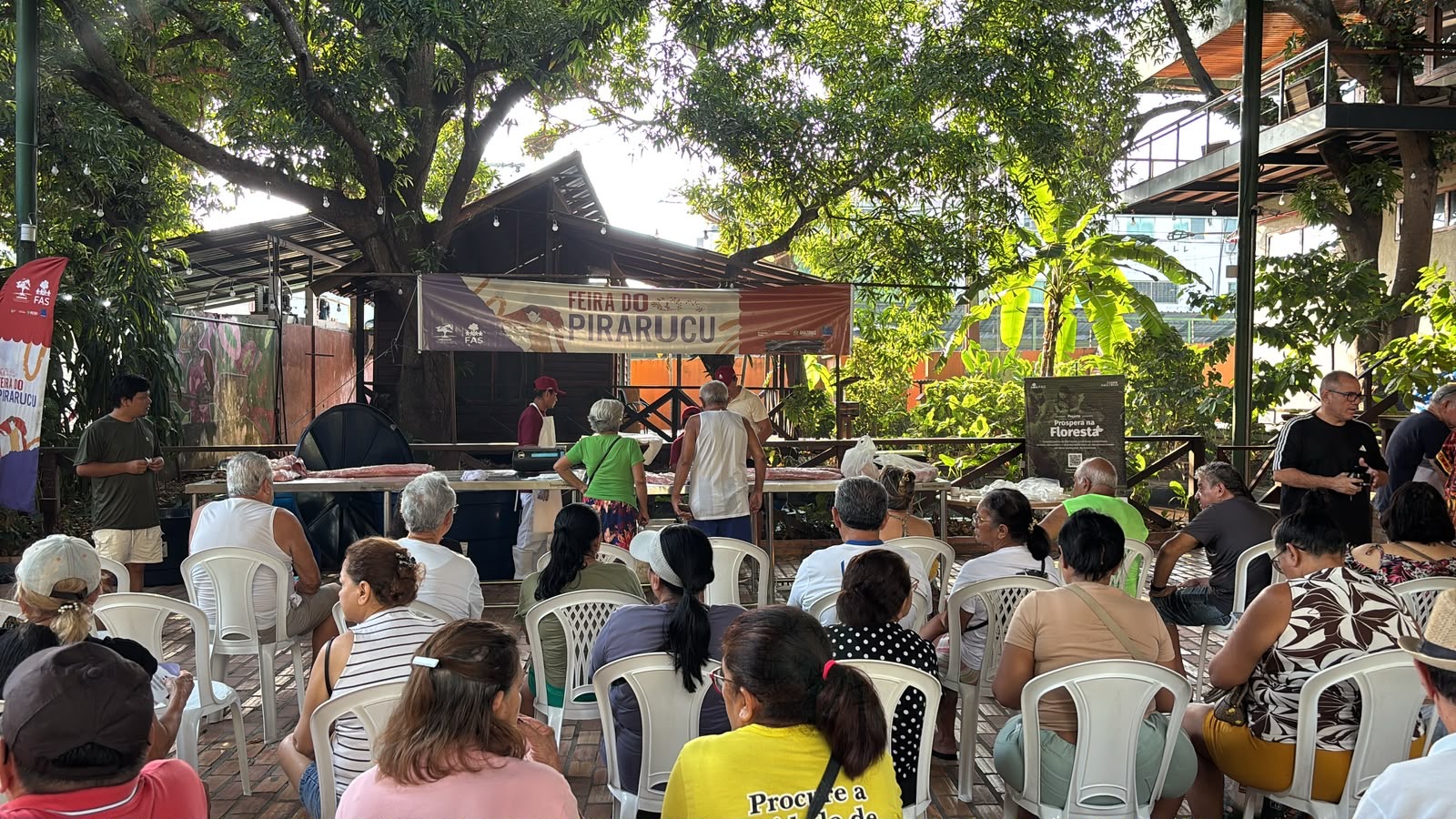 Feira do Pirarucu acontece na sede da FAS, neste sábado