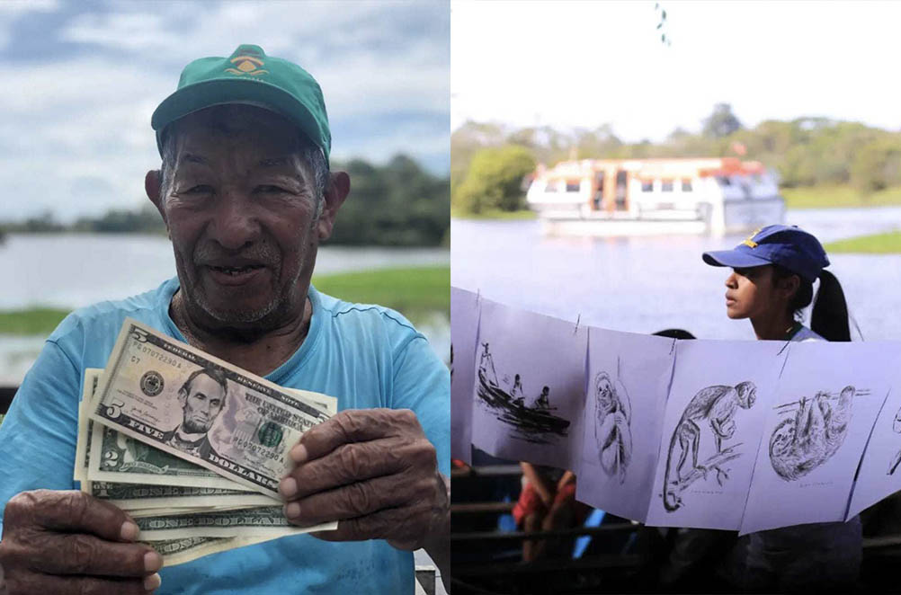 Em Parintins, dólar na mão da comunidade da Serra da Valéria movimenta a economia local