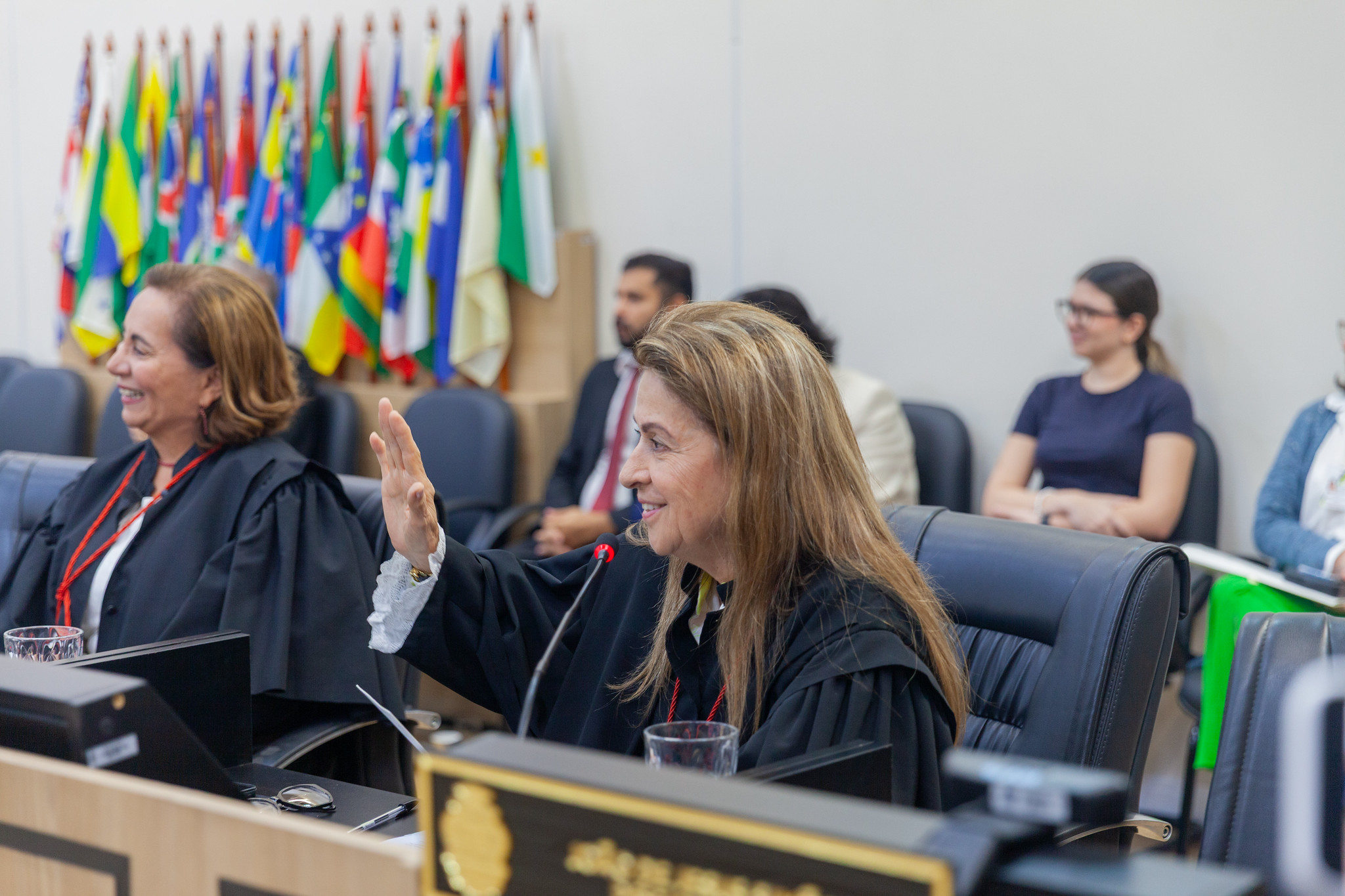 Desembargadora Maria das Graças Figueiredo é homenageada em sua última Sessão do Pleno