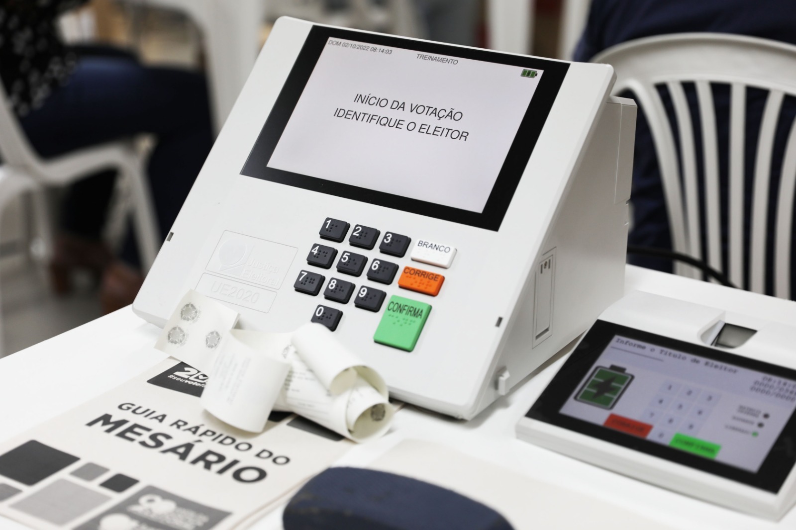 TRE-AM inicia preparação das urnas eletrônicas para as Eleições Gerais de 2026