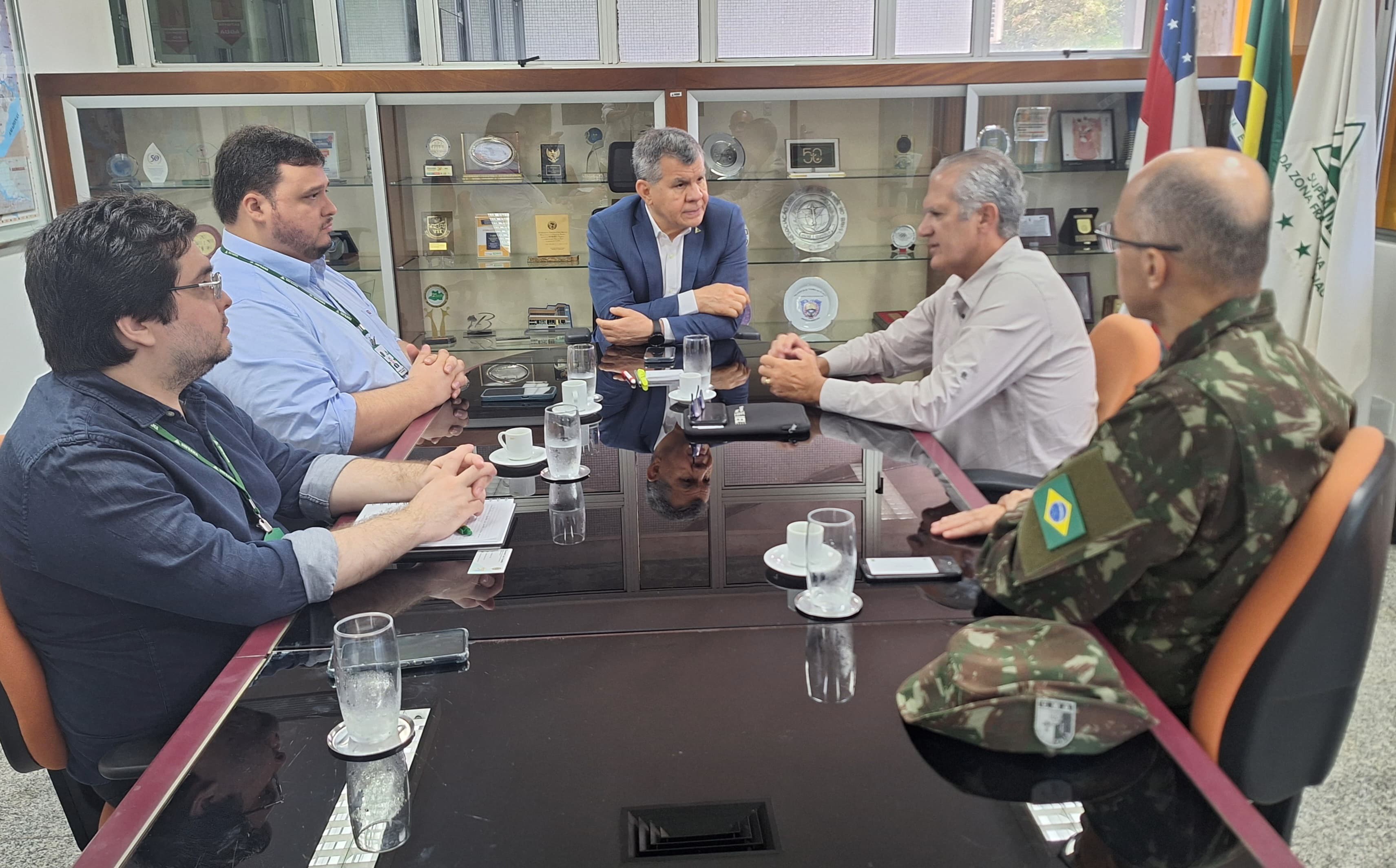Exército Brasileiro apresenta o projeto Endeforte à Suframa