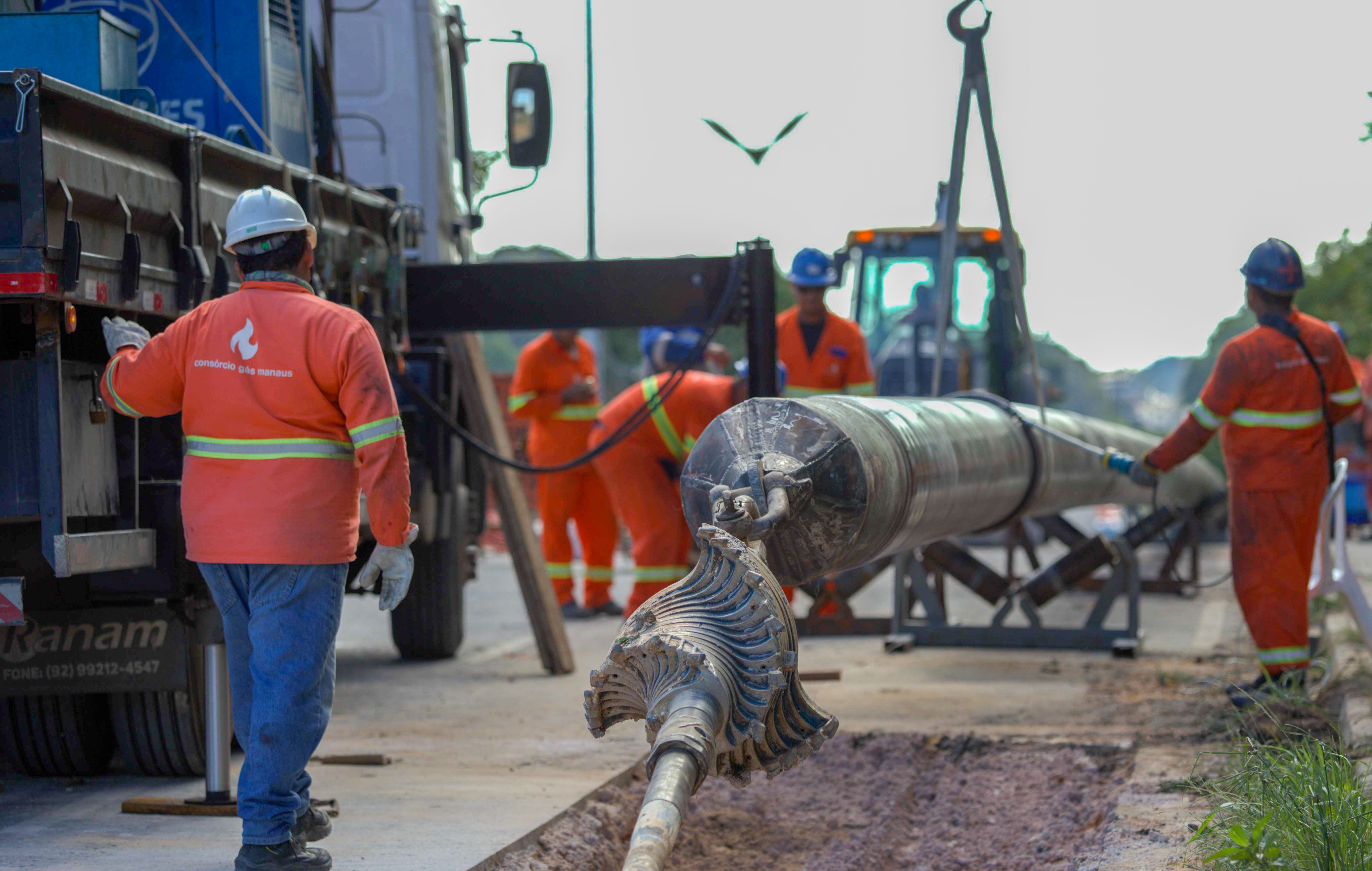 Cigás está com obras do Gasoduto Norte-Leste no bairro Tancredo Neves